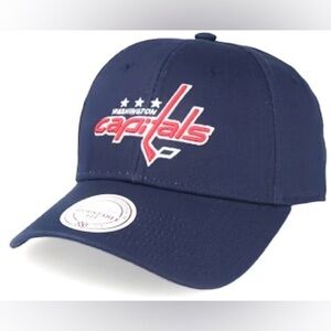NHL Mitchell & Ness Hat Mens Snapback ajustable Washington Capitals wool hat